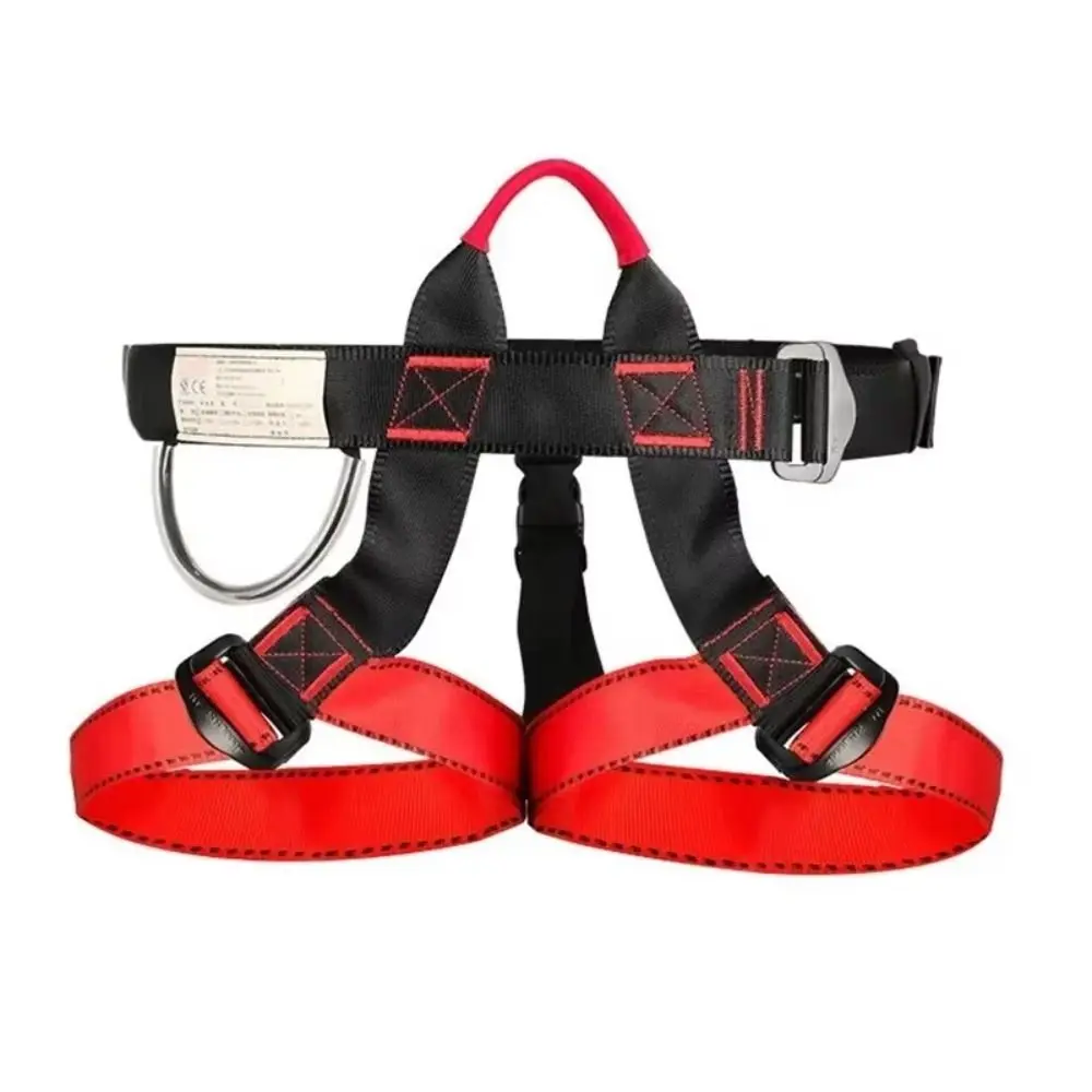 

Waist Support Outdoor Sports Harness Strong Safety Rock Climbing Harness Adjustable High Capacity Climbing Half Body Safety Belt