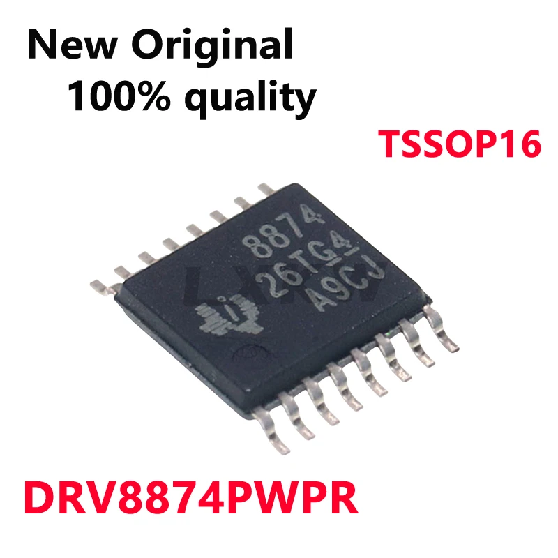 5-20/PCS New Original DRV8874PWPR DRV8874PWP DRV8874 8874 TSSOP16 Brush DC motor drive chip 4.5V~37V In Stock