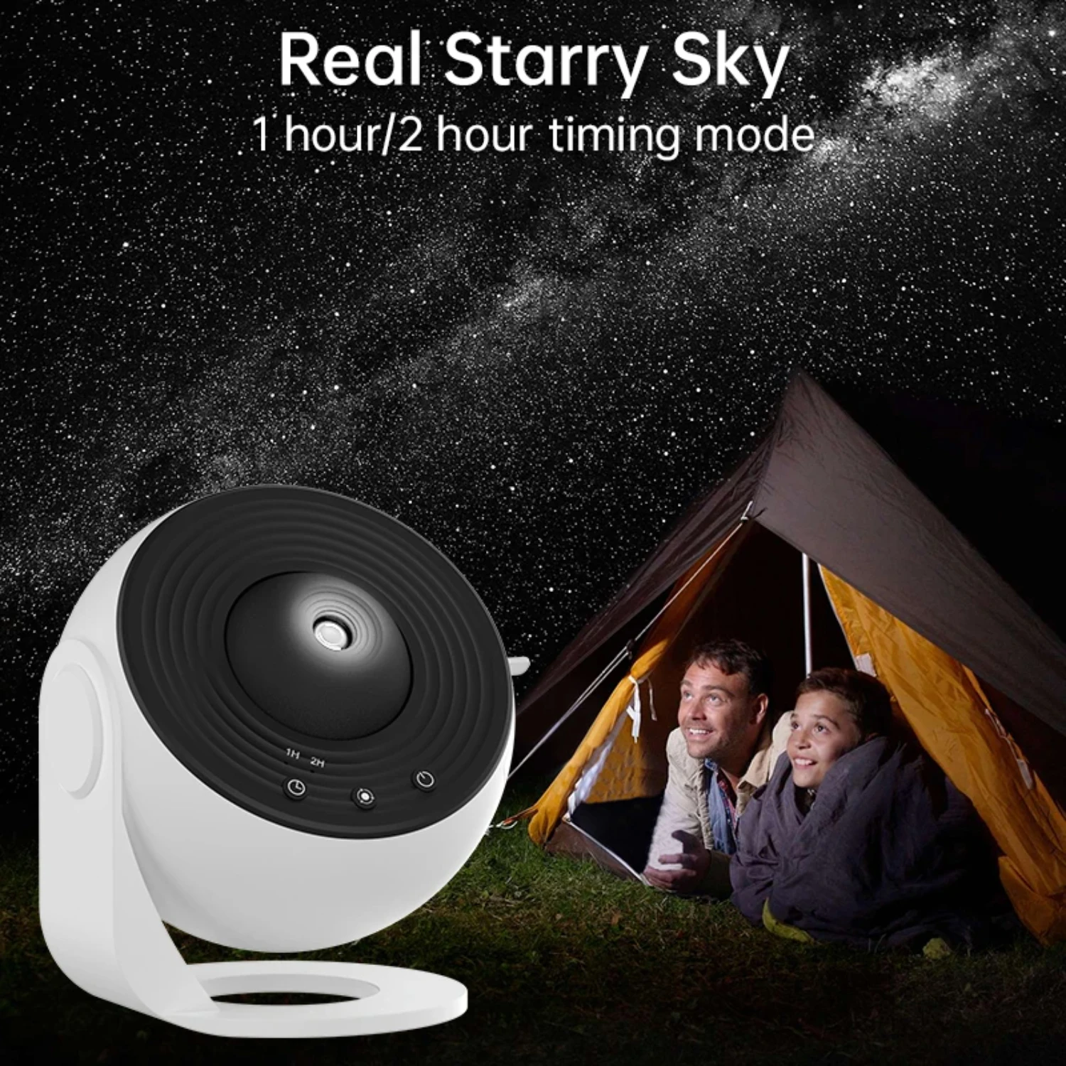 New Night Light  Projector Starry Sky Projector ° Rotate Planetarium Lamp For  Bedroom Valentines Day Gift Wedding