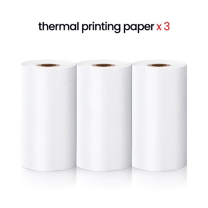 57*25MM Thermisch Papier Label Sticker Zelfklevende Rollen Papier Voor Mini Printer Instant Print Kids Camera Afdrukken papier Vervanging