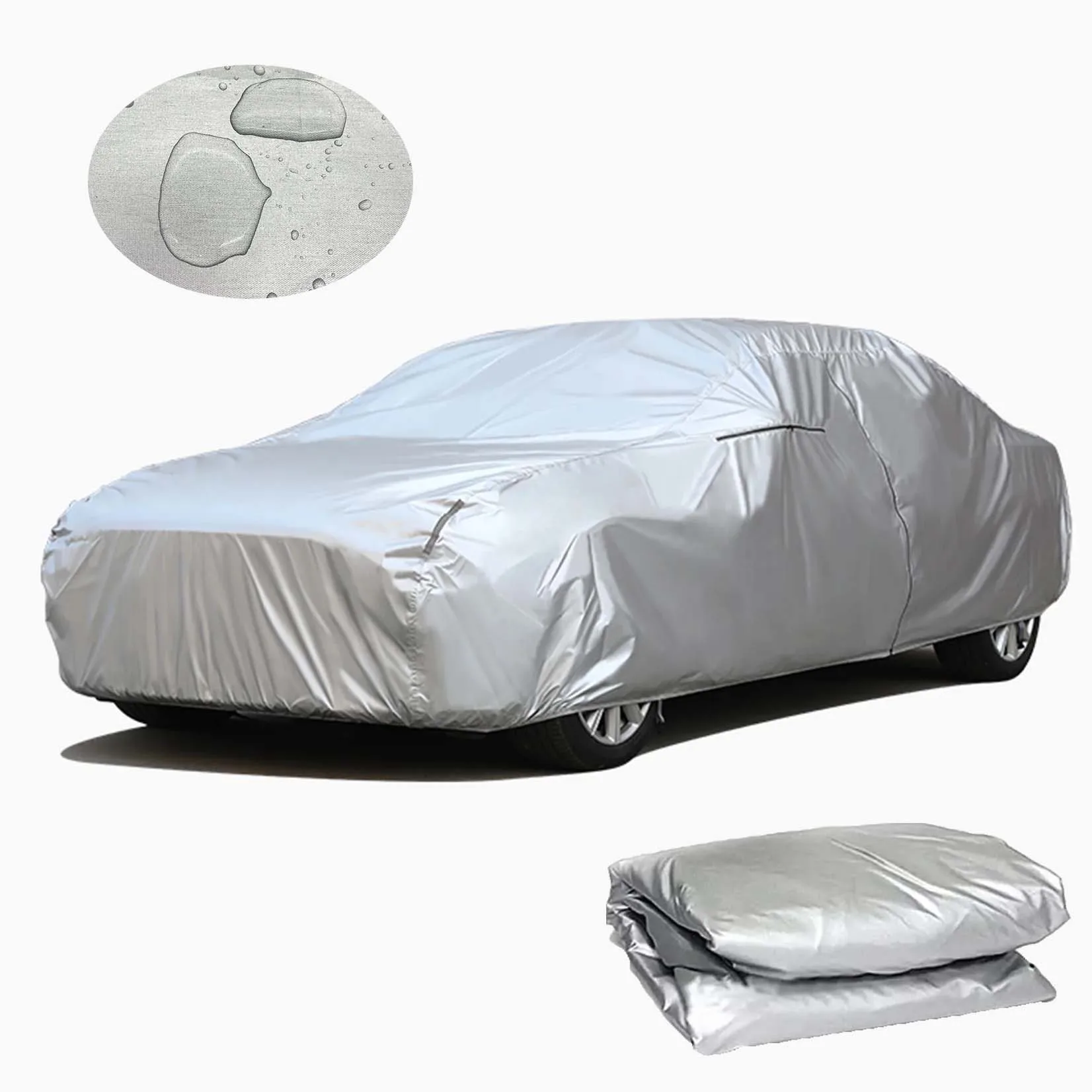 

STTL Custom Car Cover Waterproof and UV Protective Thick Oxford Fabric with Peva Material Sun and Dust Proof for Outdoor Use