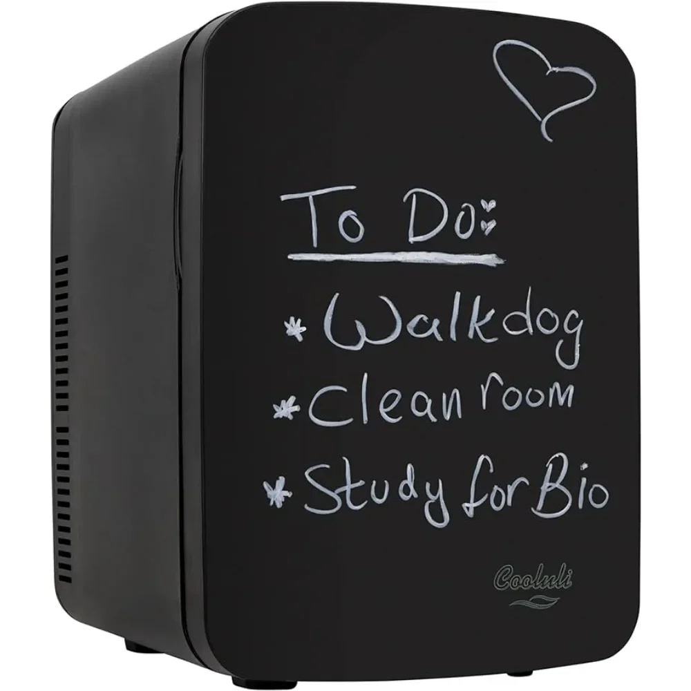 

Cool Front Magnetic Blackboard-15L Portable Small Refrigerator for Travel,Car&Office,Plug In Cooler & Warmer for Food & Skincare