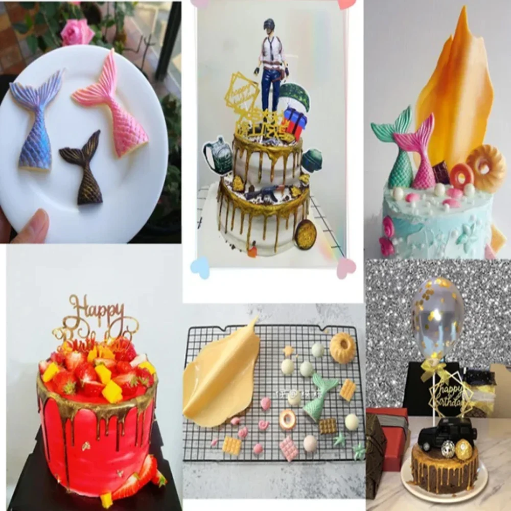 15g/Bottle Gold And Silver Dye Glitter Powder Mousse Cake Macaron Chocolate Baking Colorful Cakes Decorations And Tools