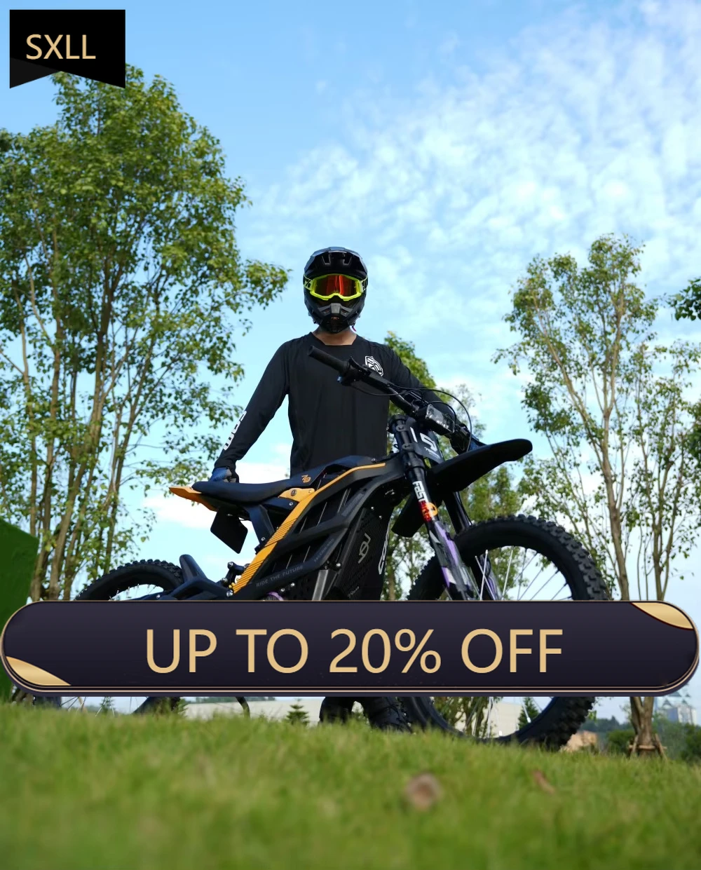 

yzhgbFalcon Pro 72V 8500W Electric Motocross 410N.m Torque Motocross 79 Bike
