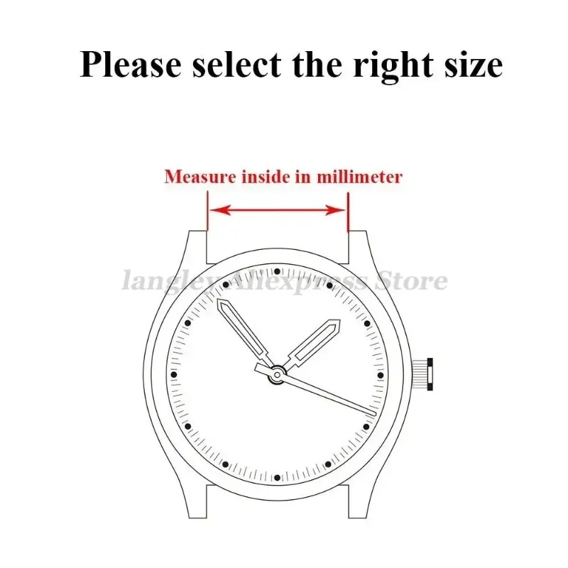 Genuine Leather Watch Band Strap 12/13/14/15/16/17/18/19/20/21/22/23/24 mm Watchband Stainless Steel Butterfly Clasp Wrist Bands