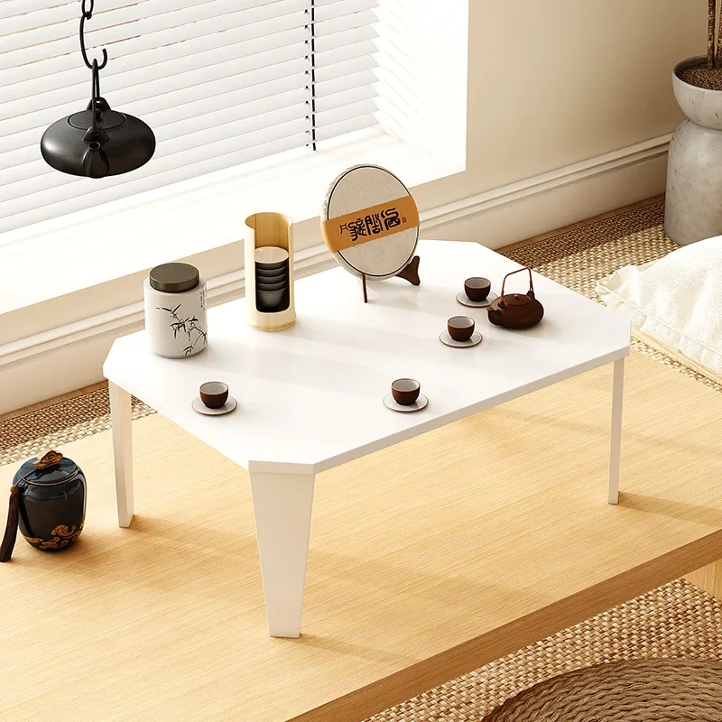 

#t* forBed dining table Small table foldable, student writing table for household use a