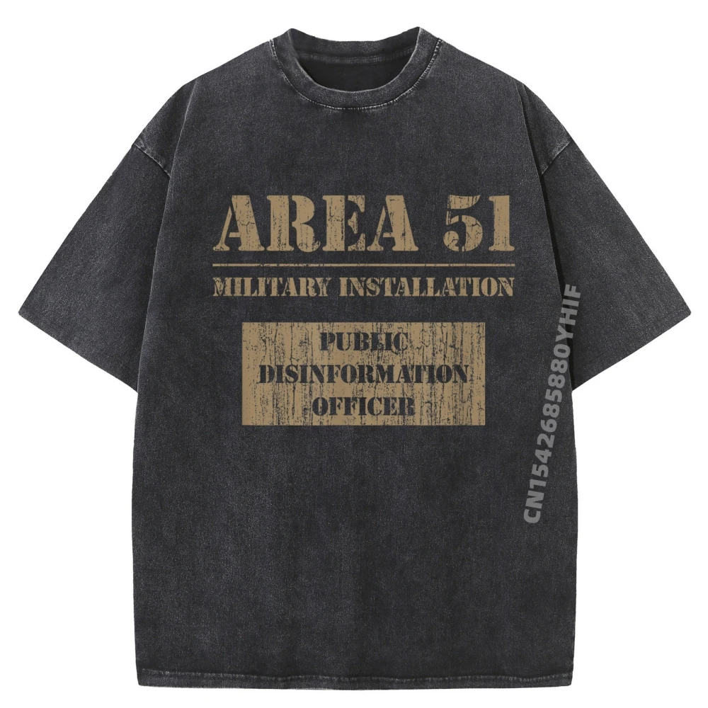 

Public Disinformation Officer Area Plain Shirt Mens Vintage Washed Shirts Leisure Printed Tshirt Mens Clothes