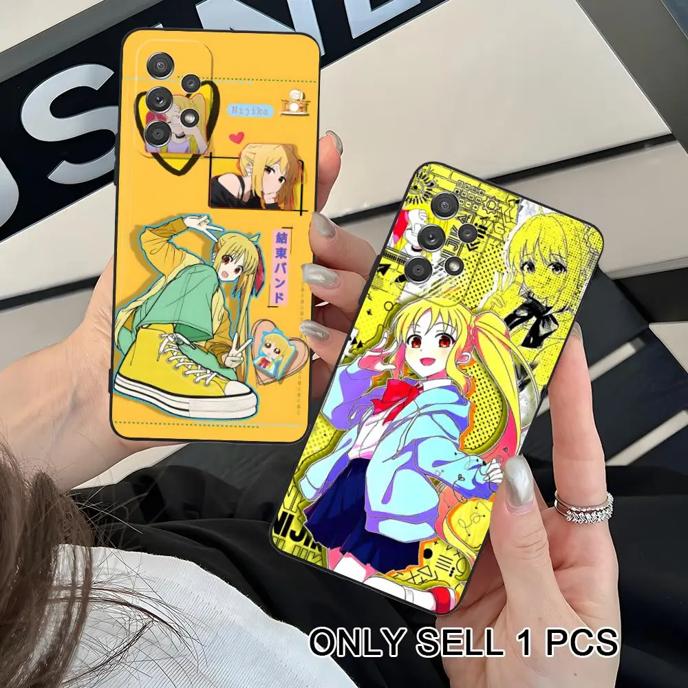 Bocchi Rock Nijika Ijichi Phone Case for Samsung Galaxy A26 25 24 23 22 21 17 16 15 14 13 12 11 5G Soft TPU Shockproof Cover