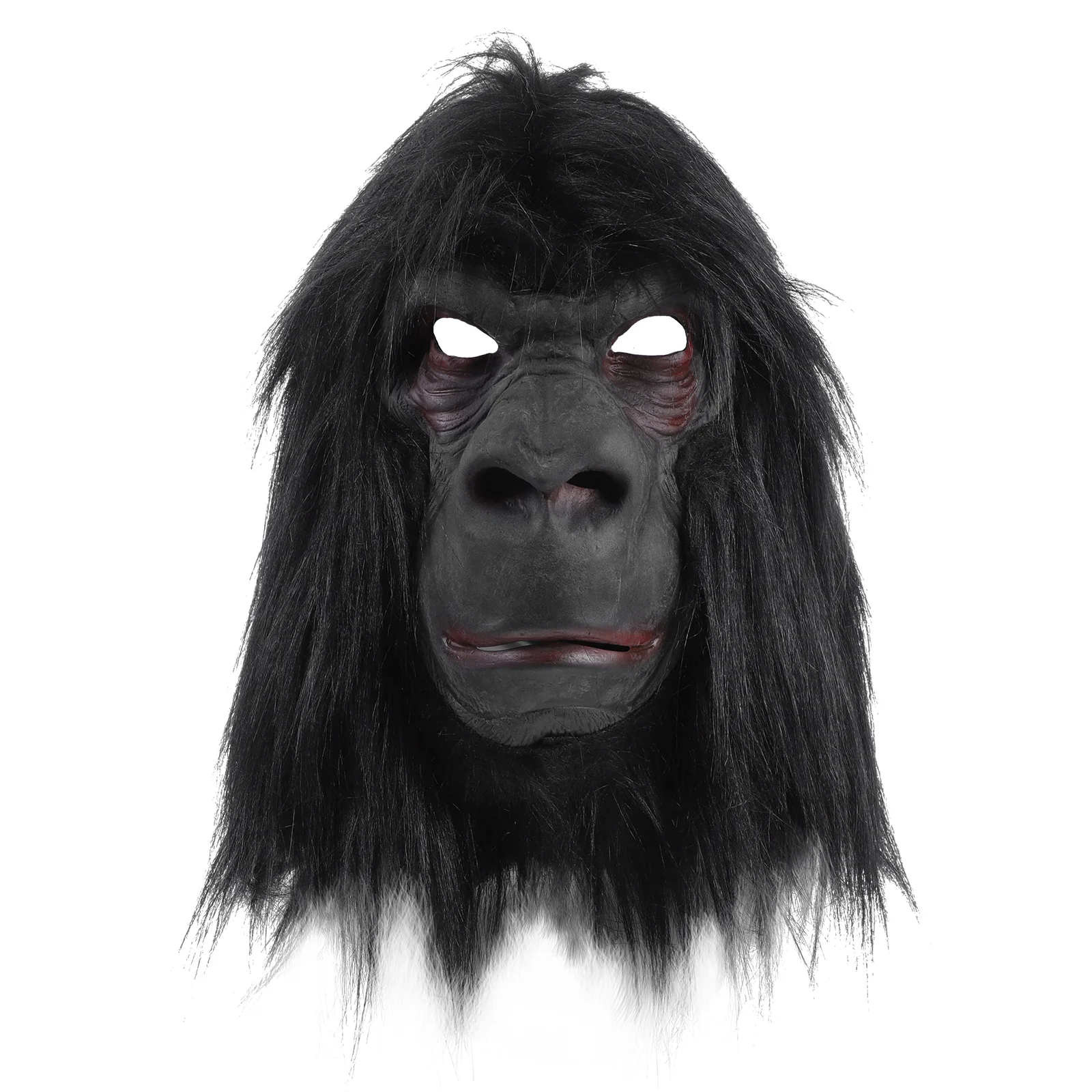 

The Mask Gorilla Halloween Costume Carnival Headgear Cosplay Face Black Dressup Man