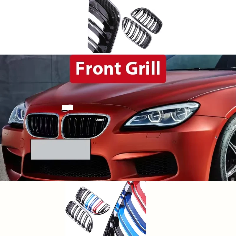 

Kidney Grille For BMW 6 Series F12 F13 F06 2011-2018 Sport Style Gloss/Matte/Carbon/Chrome