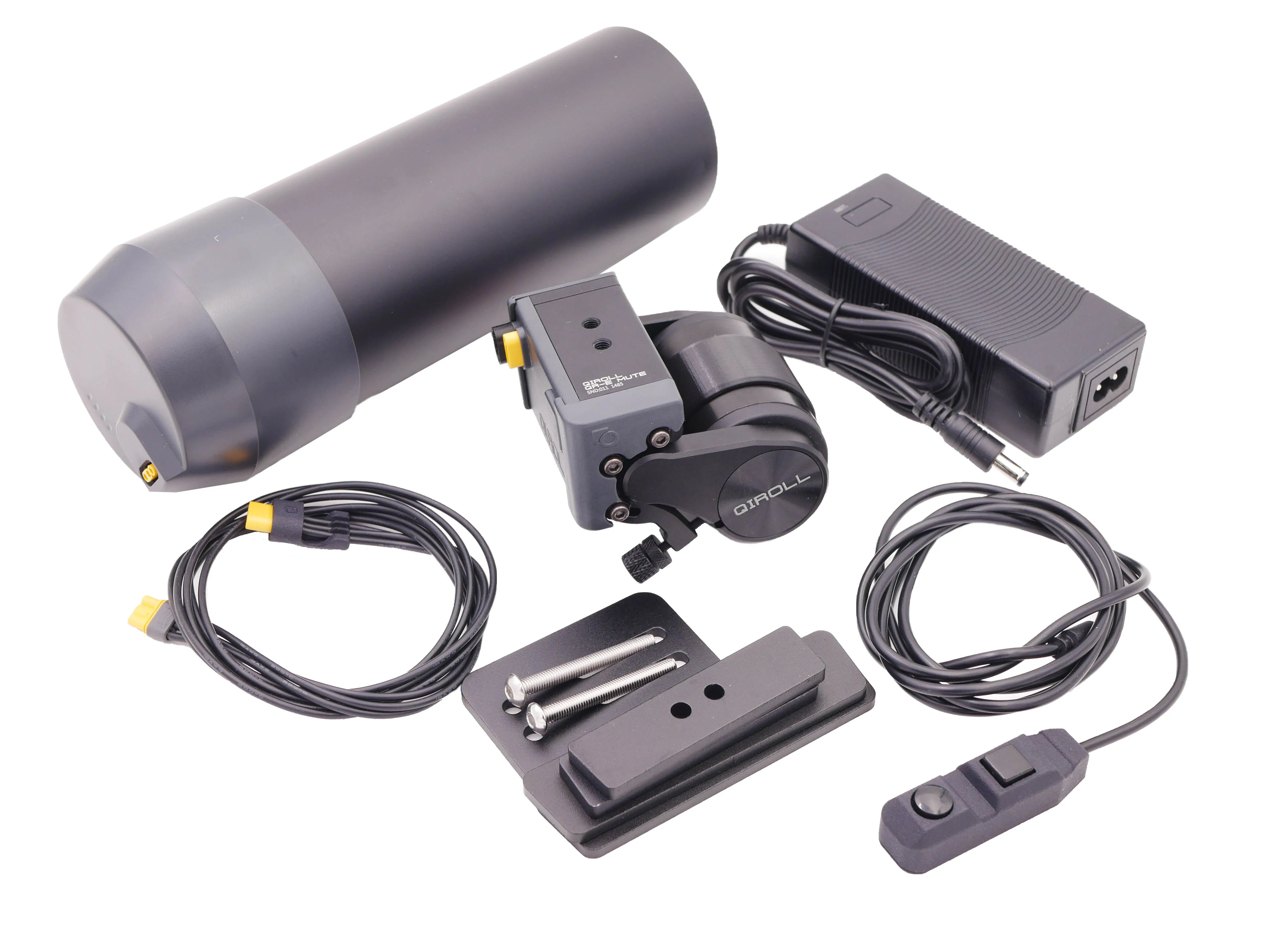 Electric Bicycle E-BIKE  Conversion Kit QiROLL Friction Drive QR-E MUTE Plus B70/B60 Battery