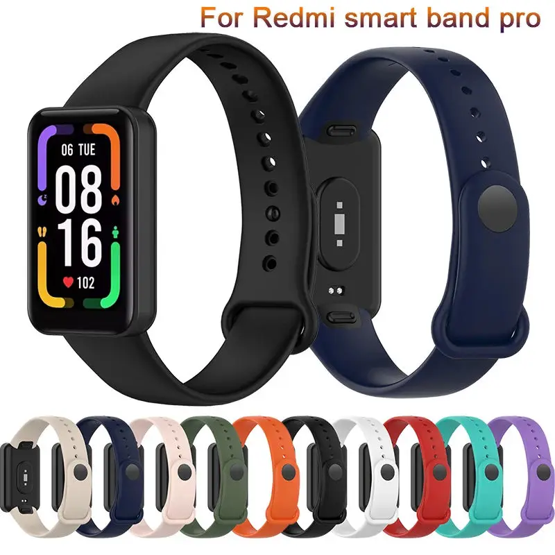 

Silicone WatchBand Strap For Redmi smart band pro Original SmartWatch Band WristBand Redmi band pro Watchstrap Bracelet belt New