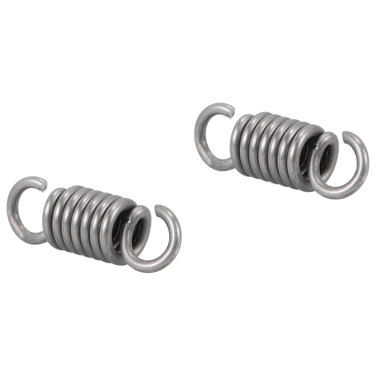 

2 PCS Motorcycle Spring Small Convenient Oven Door Household End Hook Tension Springs Steel For Crafts Extension With Ends