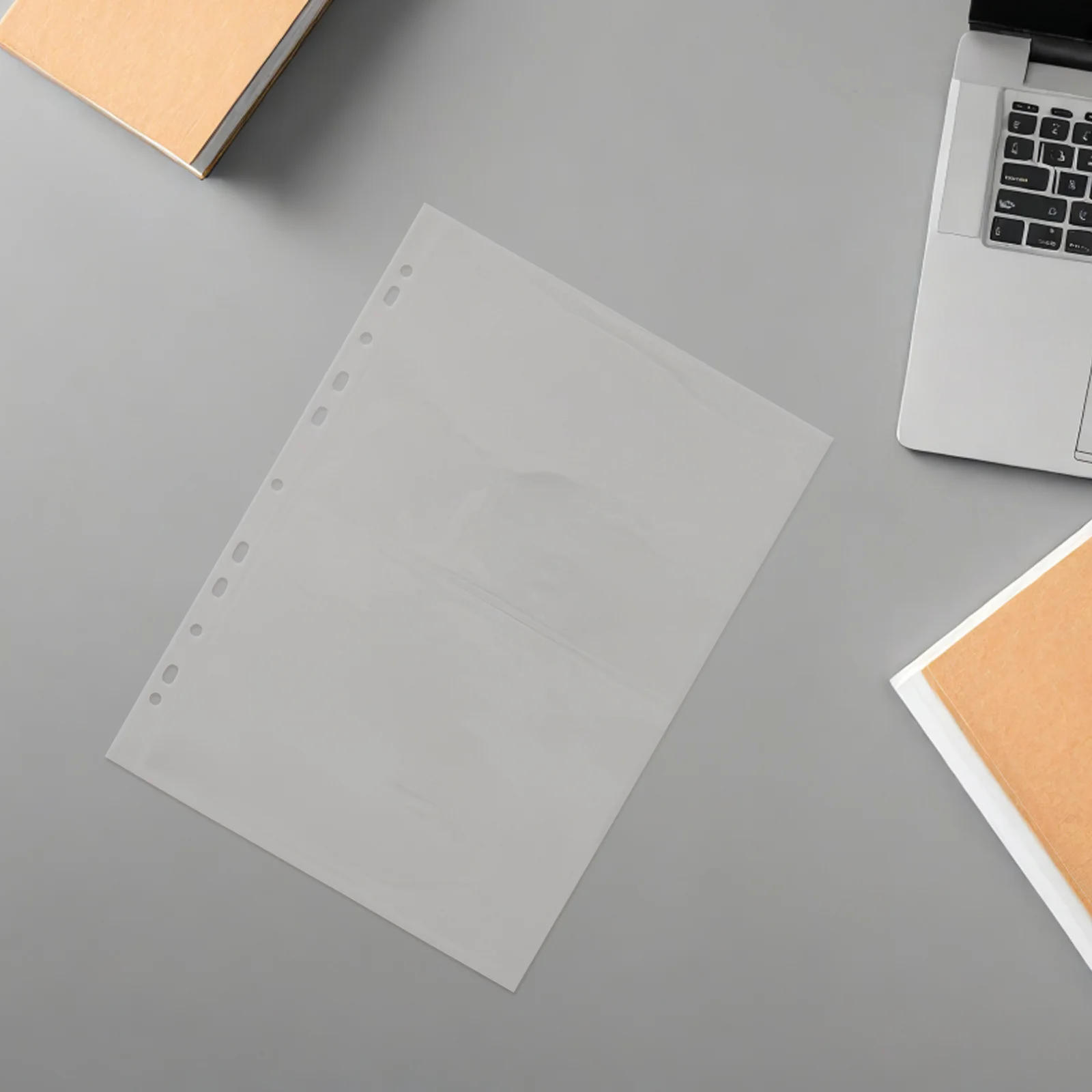 40pcs A4 Album Pages Clear Single-Sided Binder Sleeves For Stamp Collecting Storage Sheets Stamp Collection Album Pages Stamps