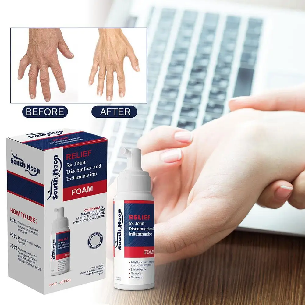 

Joint Care Mousse Relief Cervical Spine Lumbar Pain Knee Joints Wrist Soreness Shoulder Neck Treat Arthritis Body Massage Cream