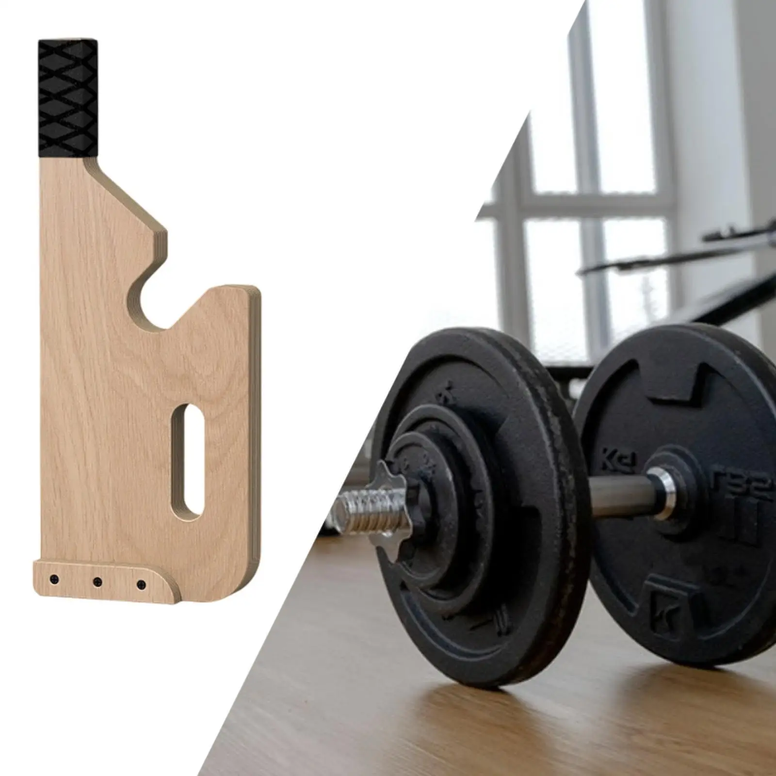 

Barbell Lifter Jack Ergonomic Compact Portable Barbell Bar Stand for Deadlift Workout Weight Training Barbell Plates Household