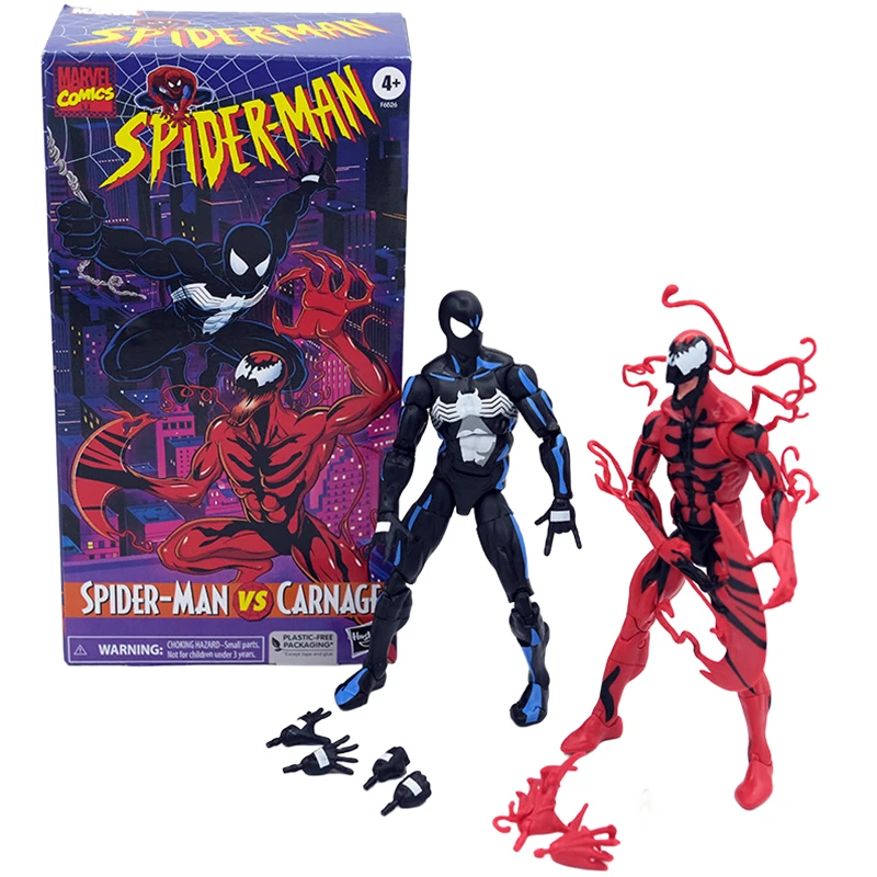 Marvel Legends Peripherals Spider Man Carnage 6-Inch 2-Pack Model Doll Action Figure Birthday Gift