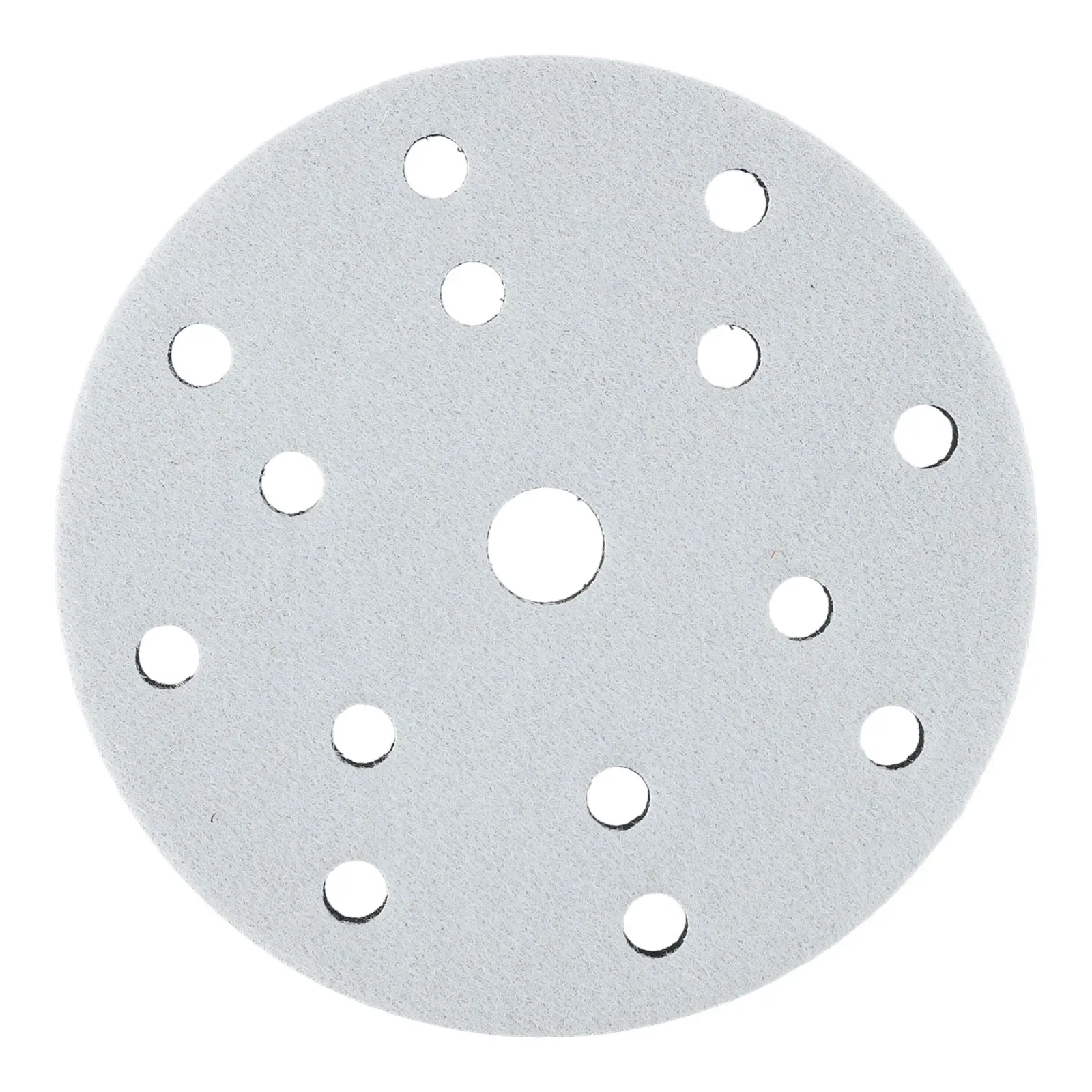 Pad di interfaccia 6 pollici 150mm 15 fori cuscinetti tampone per cuscino in spugna morbida con gancio e anello per dischi abrasivi cuscinetti per levigatrice orbitale