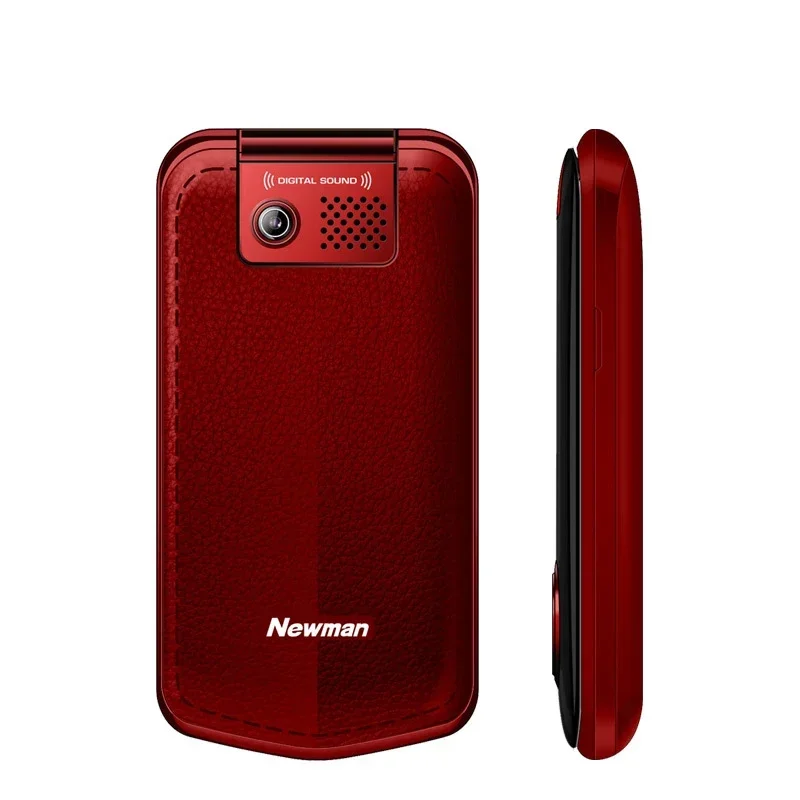 هاتف ذكي Newman V998 Dual 4G LTE Flip بذاكرة وصول عشوائي 3 جيجابايت وذاكرة قراءة فقط 32 جيجابايت وذاكرة قراءة فقط 3.5 بوصة رباعي النواة يعمل بنظام أندرويد 7.0 8.0 ميجابكسل 2000 مللي أمبير في الساعة هاتف محمول صدفي