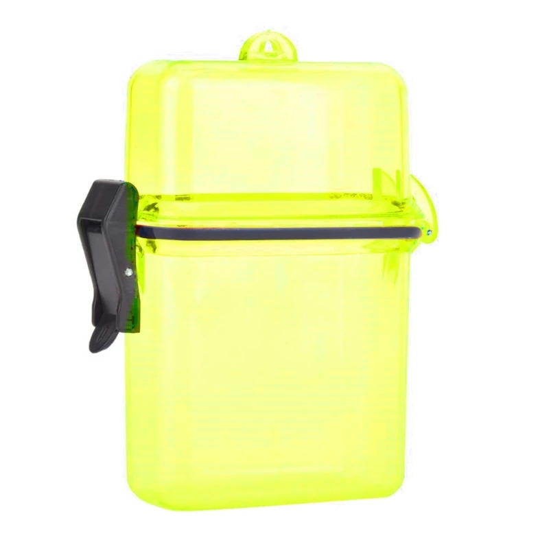 Diving Sealing Dry Storage Box with Rope Hook Storage Container Rafting Key Box