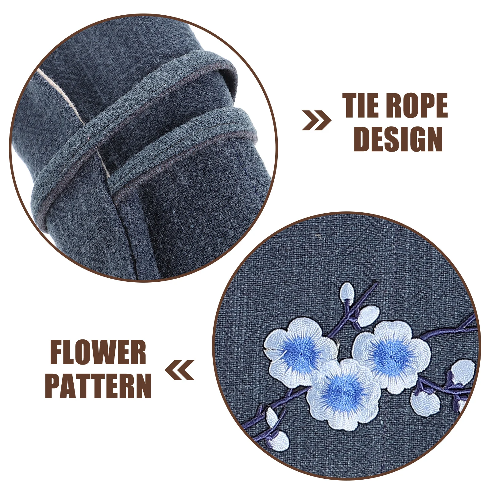 

Gardening Tool Storage Pouch Portable Cotton Linen Organizer Outdoor Garden Tools Bag Binding Rope Tool Storage Pouch