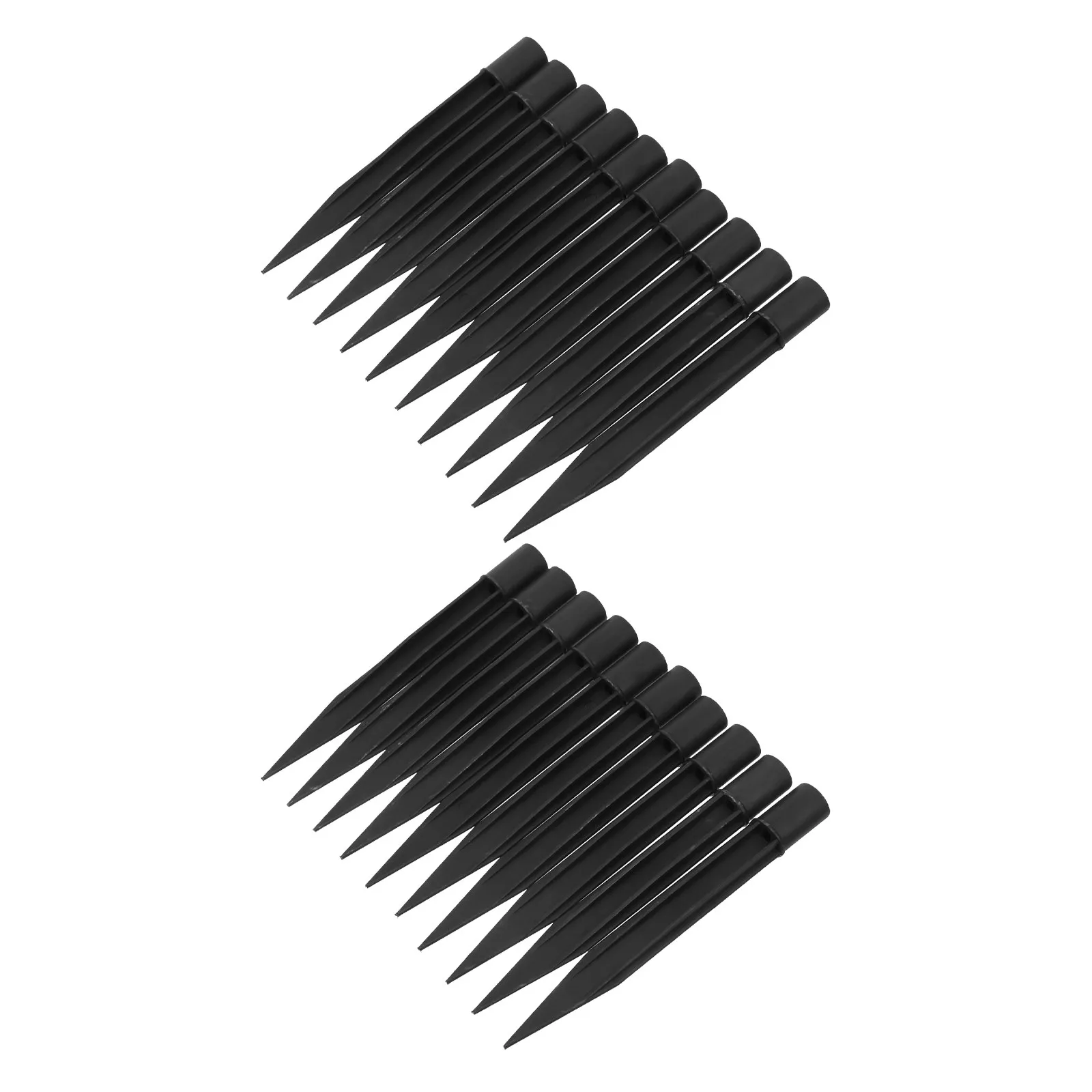 20Pcs Solar Lawn Garden Light Stakes Plastic Replacement Ground Spikes for Outdoor Pathway Landscape Lighting Garden Lamp Stakes