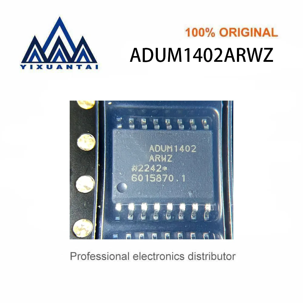 5pcs/Lot  ADUM1402ARWZ  ADUM1402ARWZ-RL  ADUM1402 ARWZ  ADUM1402ARW 【DGTL ISO 2.5KV GEN PURP 16SOIC】New and Original