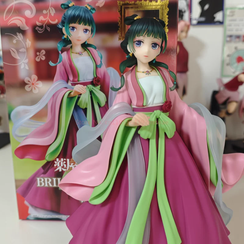 

In Stock Bandai The Apothecary Diaries Maomao Moon Elf Pvc 20cm Desktop Decoration Collector Model Toy Surprise Cute Girl'S Gift