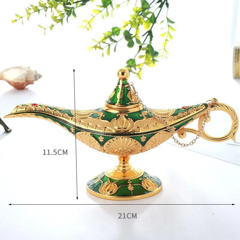 Search Banner Magic Lamp, Gift Holiday Wish Wishing Lamp God Craft Gift Decoration, Creative Abstract Fun Ornament