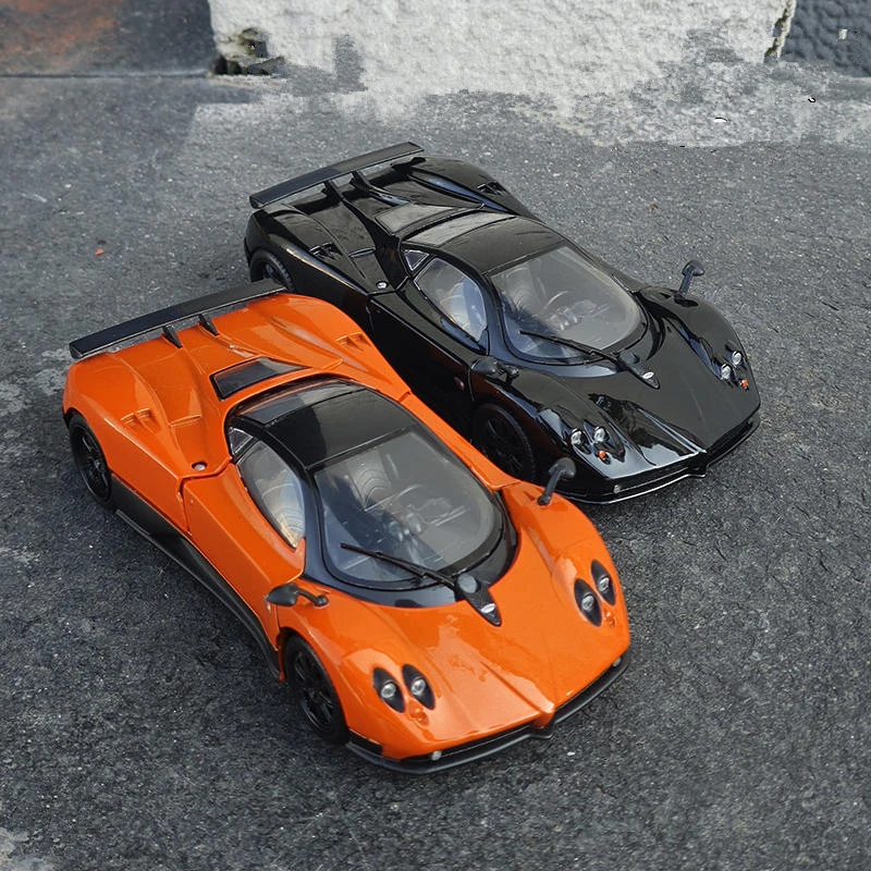 1:24 Pagani Zonda F Huayra, модель спортивного автомобиля из сплава, литая под давлением металлическая гоночная машина, модель автомобиля, коллекция моделирования, детские подарки