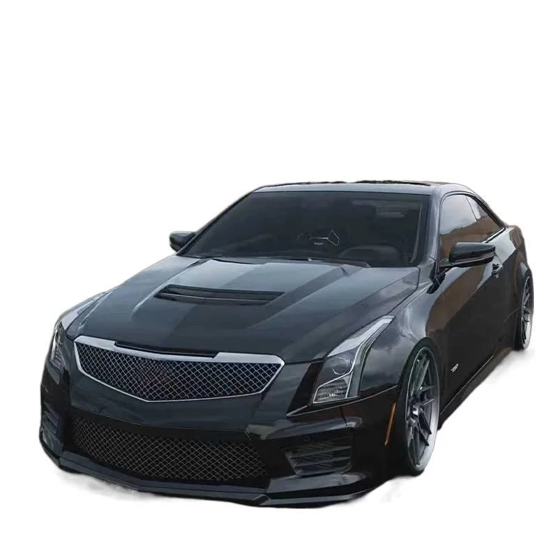 

Real Carbon Fiber Engine Hood ATS V-Series Lightweight Direct Professional Fitment