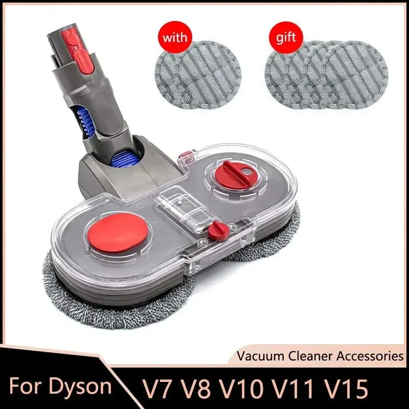 Electric Mop Head Brush With Water Tank for Dyson V7 V8 V10 V11 Vacuum Cleaner Replacement Cleaner Accessories