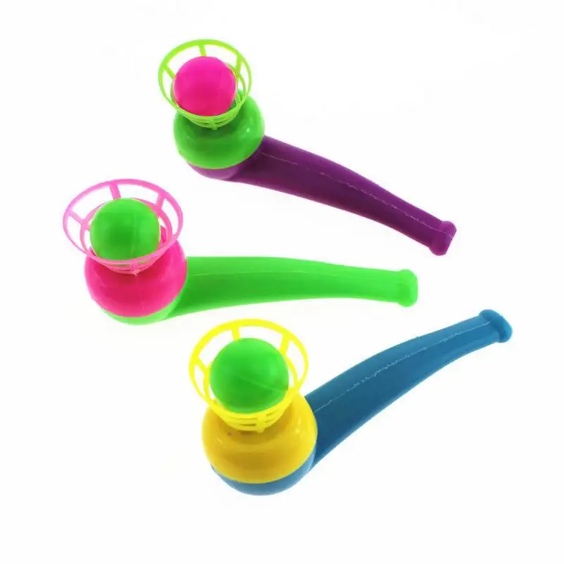 Floating Blow Pipe Balls Blow Pipe Ball Toy Blowing Games Goodie Bag Stuffers Board Games for Adults Kids Boys Girls Children