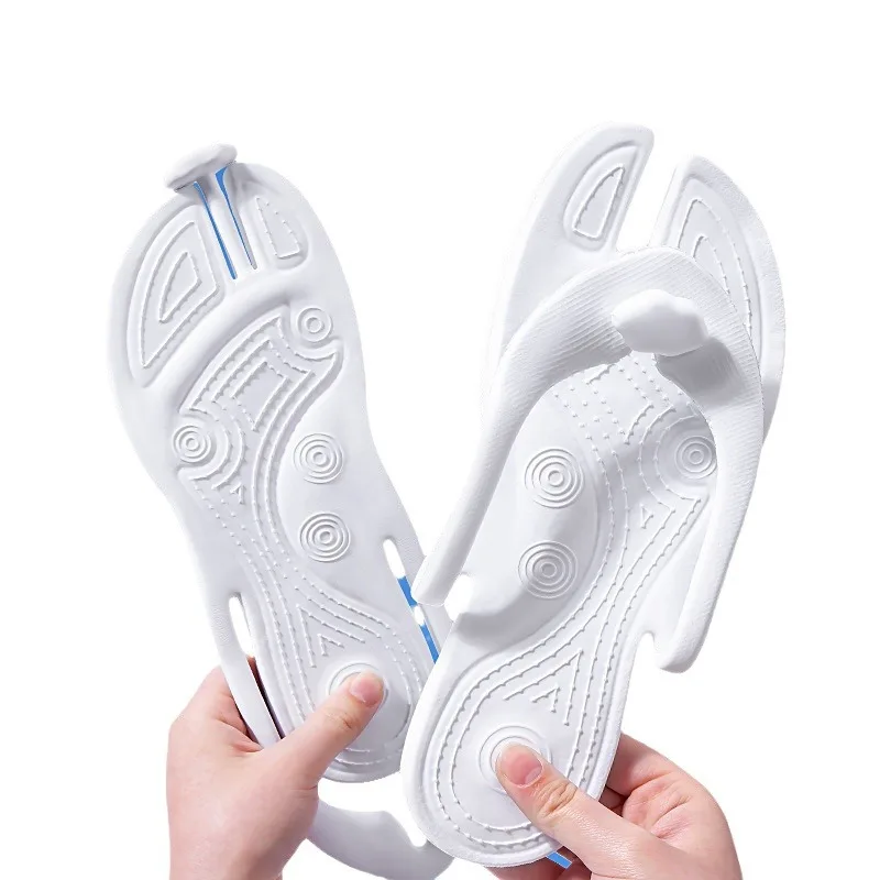 

Summer Foldable Portable Flip-flops, Lightweight Travel Slippers Couple Beach Sandals, Hotel Bath Anti-skid Slide Shoes For Trip