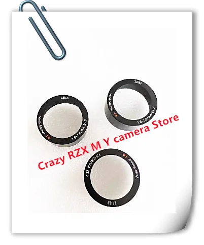 

1PCS Repair Parts For Sony ZV-1 ZV1 Lens Front Nameplate Ring (Black)