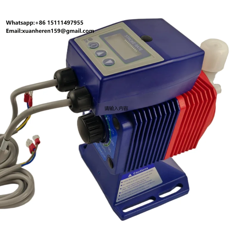 

LANGO EN-C15DF Электромагнитный мембранный дозирующий насос из ПТФЭ + EPDM, уплотнительный химический дозирующий насос для сильной кислоты/концентрированной кислоты