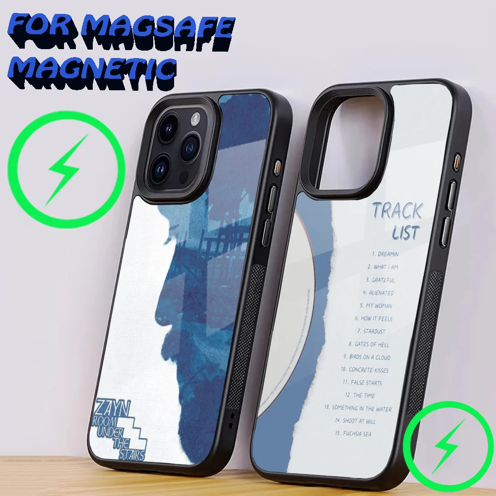 ROOM UNDER THE STAIRS Z-Zayn Phone Case For iPhone 15,14,13,12,11,Plus,Pro,Max Mini Magsafe Magnetic Wireless Charging