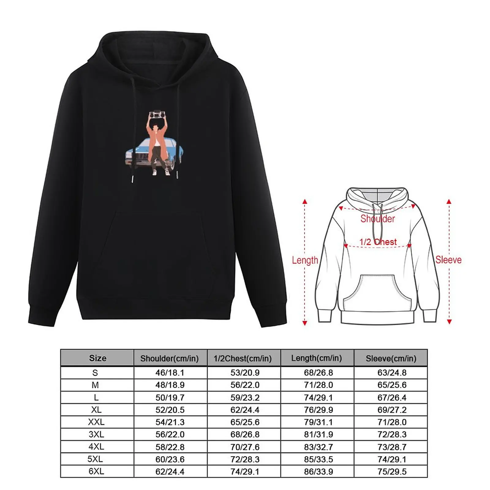 Say anything - Lloyd dobler holding his boom box Pullover Hoodie men's clothes streetwear men tracksuits