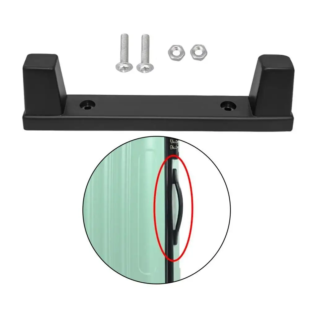 Soporte de pies de equipaje duradero, reemplaza el soporte inferior de equipaje para maletas de viaje, almohadilla para pies, alto rendimiento