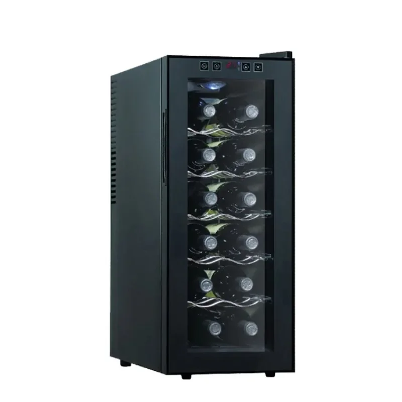 8 Bottles Mini Semiconductor Electric Refrigerator Wine Cooler /Domestic Fridge