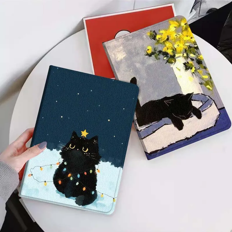 

Популярный креативный чехол с кошачьим дизайном для планшетов Xiaomi Mi Pad Mini 4 5 6 7 SE Pro Plus, Redmi Pad 2 SE 2025 8.8 11, складной чехол для планшета