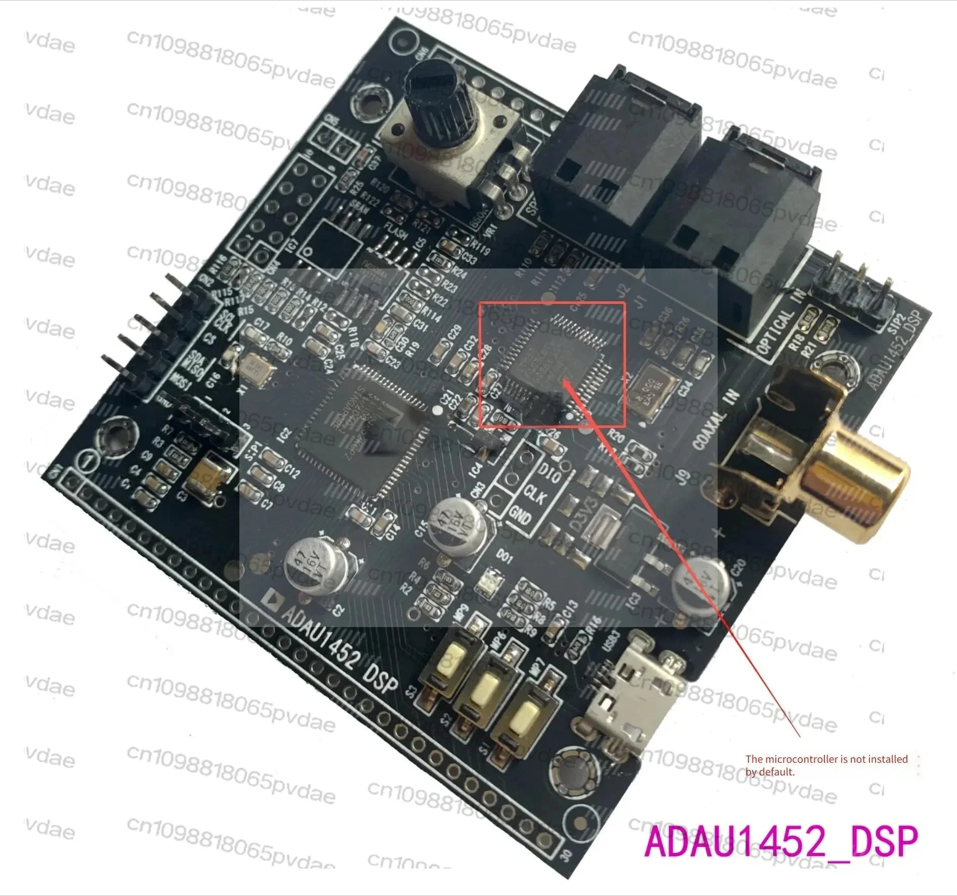 ADAU1452_ The DSP Development Board and Learning Board (+ STM32F103) Have Schematic Diagrams