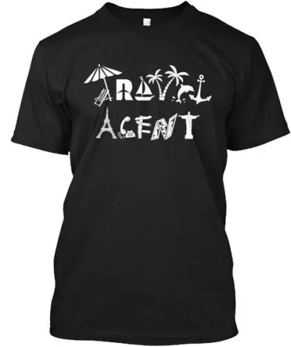 Travel Agent New Design T-Shirt Made in the USA Size S to 5XL