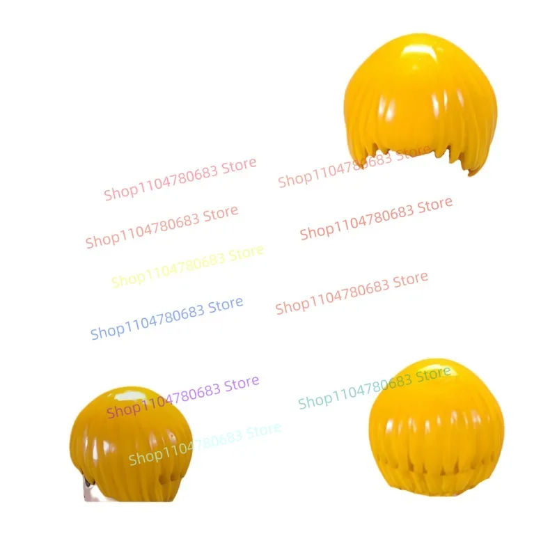 MOC اللبنات شخصية صغيرة أنيمي إكسسوارات الشعر التجمع نموذج عرض لعبة سطح المكتب الديكور هدية تحصيل