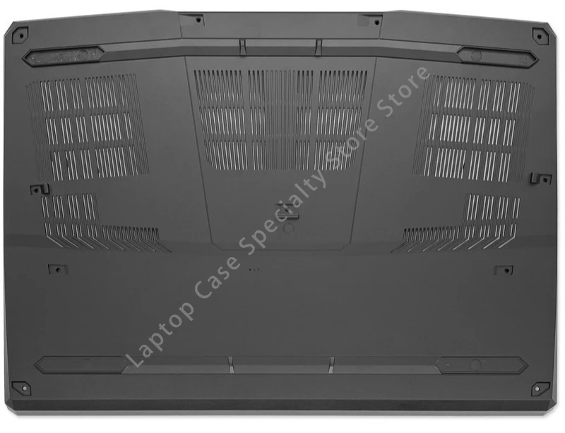 جديد لـ MSI GP66 MS-1542 MS-1543 غطاء خلفي LCD للكمبيوتر المحمول/مسند راحة اليد العلوي/الغطاء السفلي/المفصلي/غطاء المفصلي