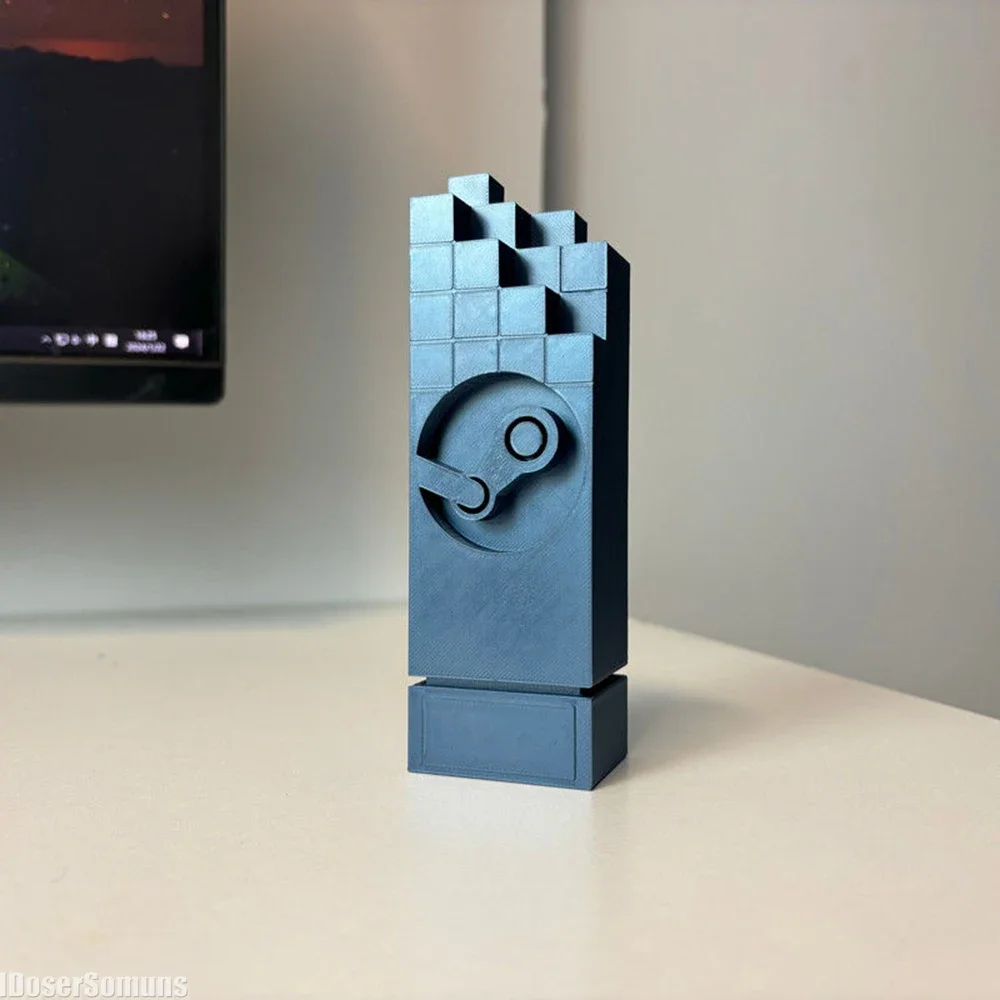 Steam Games Store Trophy Game Enthusiasts Model Game Host Gaming Campaigner Gaming Studio Desktop Decoration