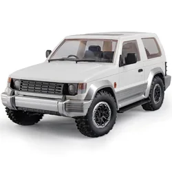 LDRC 1297 Pajero DIY KIT 1/14 4WD RC Car LED Light Off-Road Truck Climbing Rock Crawler Full Proportional Vehicles Models Remote