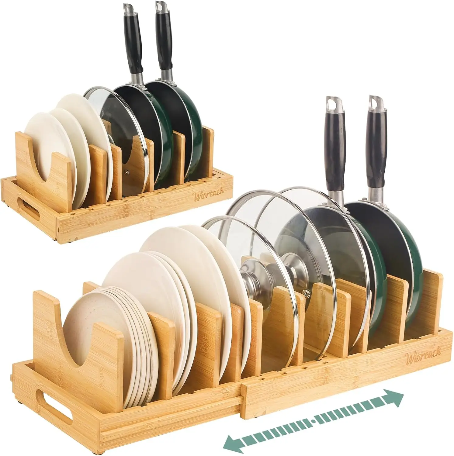 Bamboo Pot Lid Orga… - image