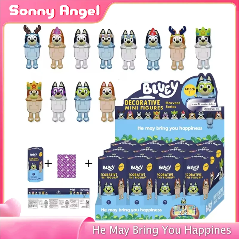 Nueva caja ciega de juguete azul Sonny Angel Yi, decoración de muñecas, juguetes, Mini personaje, decoraciones para teléfono móvil, regalos de Navidad, regalos para niños