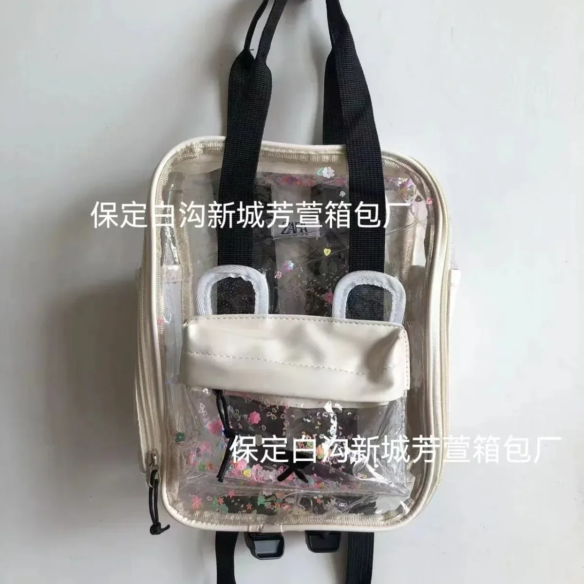 Disney Meisjes Rugzakken Mickey Mouse Tassen Print Lovertjes Reis Opslag Modieuze Schooltassen Kleuterschool Kawaii Mini Rugzak